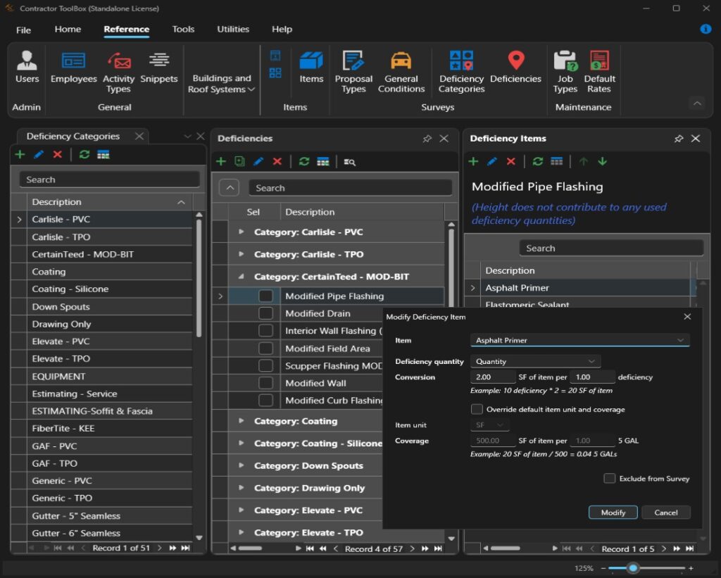 contractor-toolbox-dbase contractor toolbox database